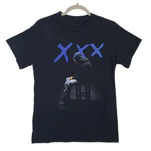 XXXTentacion T Shirt‎ Black Hip Hop Rap Music Graphic Print Unisex Small SM